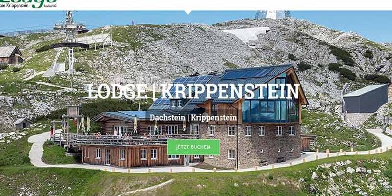 JoeWP WordPress Agency - References Lodge Krippenstein