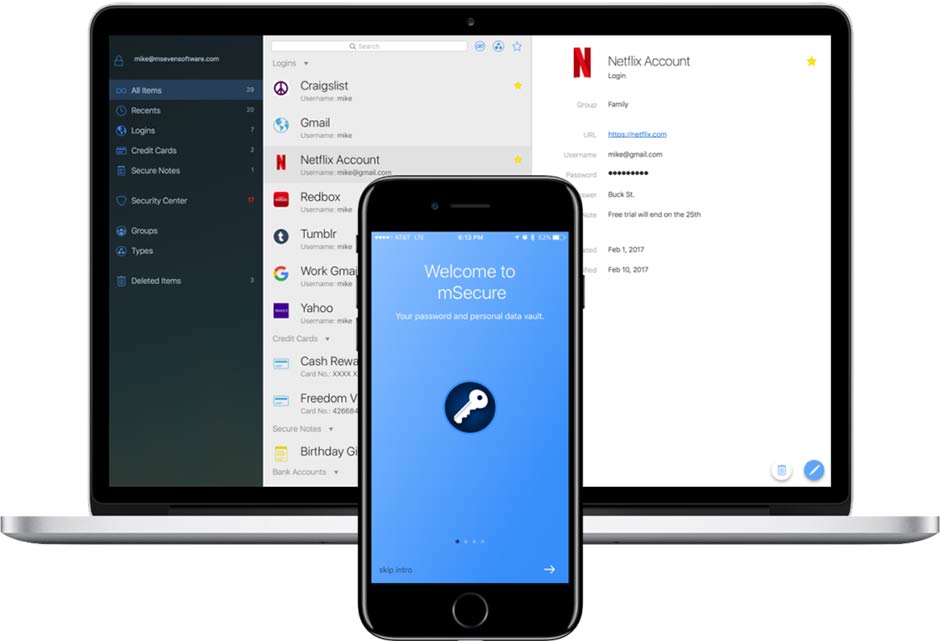 password app for mac and iphone