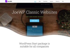 WordPress Agentur JoeWP - Classic Website